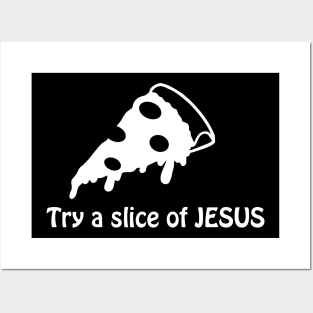 Try a slice of Jesus Posters and Art